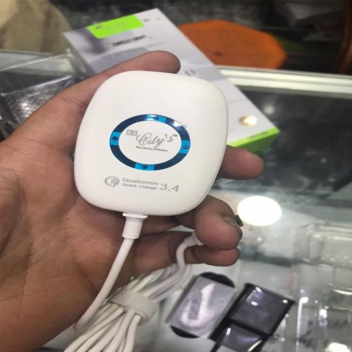 Circle Light | Fast Charging | USB Charger Cable | 3-Pack | Compatible with All Devices | Ultra-Fast Charging | Cable & Charger