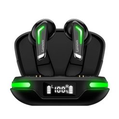 Lenovo GM3 | Gaming Earbuds | Bluetooth 5.0 | Gaming/Music | Dual Mode Headset | 12mm Driver | Noise Reduction | Earbuds