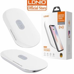 LDNIO | Universal Wireless Charging | 10,000 mAh | Slim Design | Dual USB Input | Power Bank