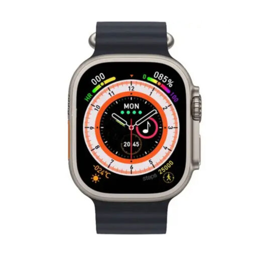 Watch 8 Ultra Smartwatch | Silicon Straps | 2.05 Inch TFT LCD Display | Health Rate Monitor | Sleep Monitor | Water Resistant IP67 | Smart Watch